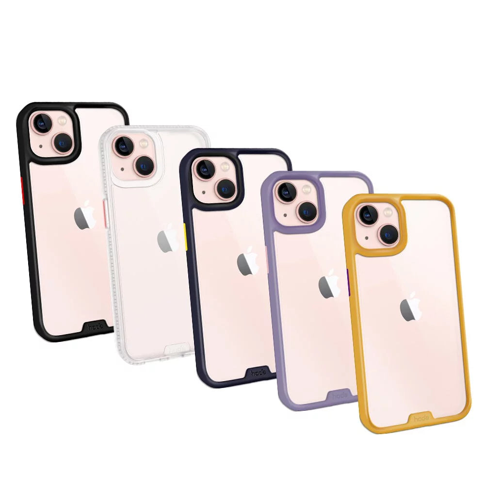 柔石軍規防摔保護殼-霧透 iPhone 13 系列 | HODA®