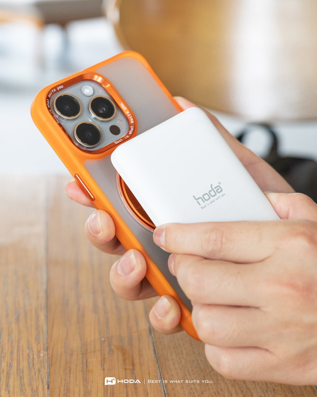 MagSafe 柔石支架指環保護殼 iPhone 15 Pro Max | HODA®