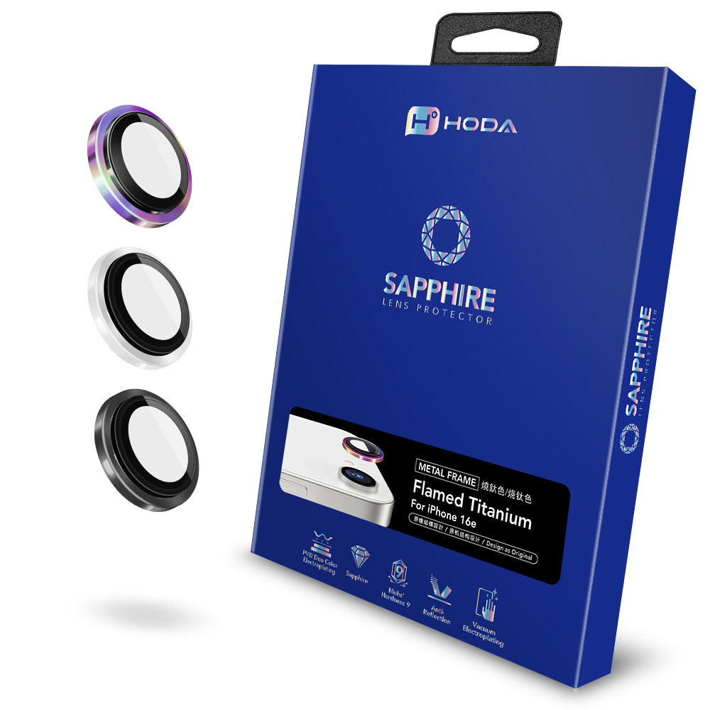 藍寶石鏡頭保護貼 iPhone 16e | HODA®