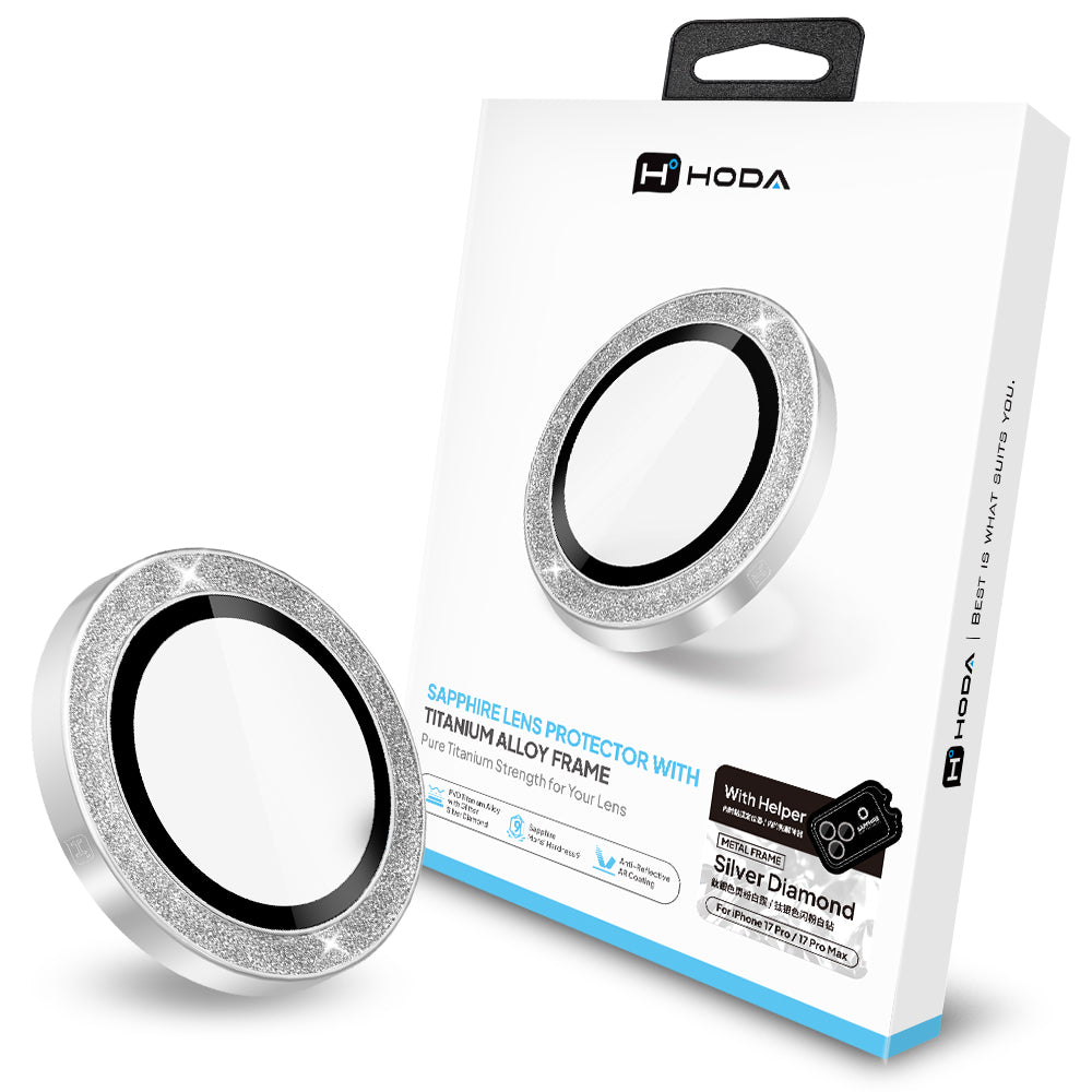 藍寶石鏡頭保護貼 iPhone 17 Pro / 17 Pro Max (3顆/組) | HODA®