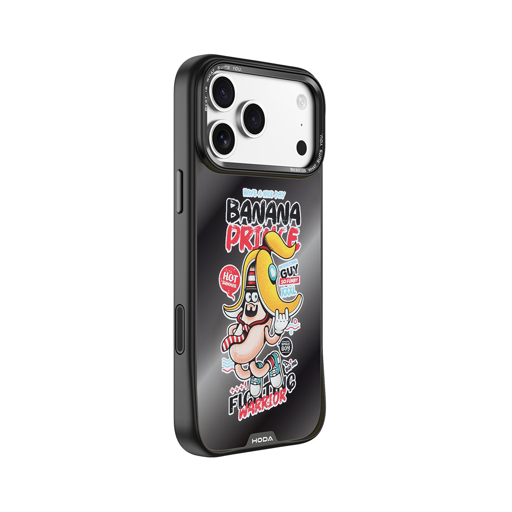 蕉頭爛兒 – 狂奔的包子 MagSafe 手機保護殼 iPhone 17 / Air / 16 / 15 系列|HODA®