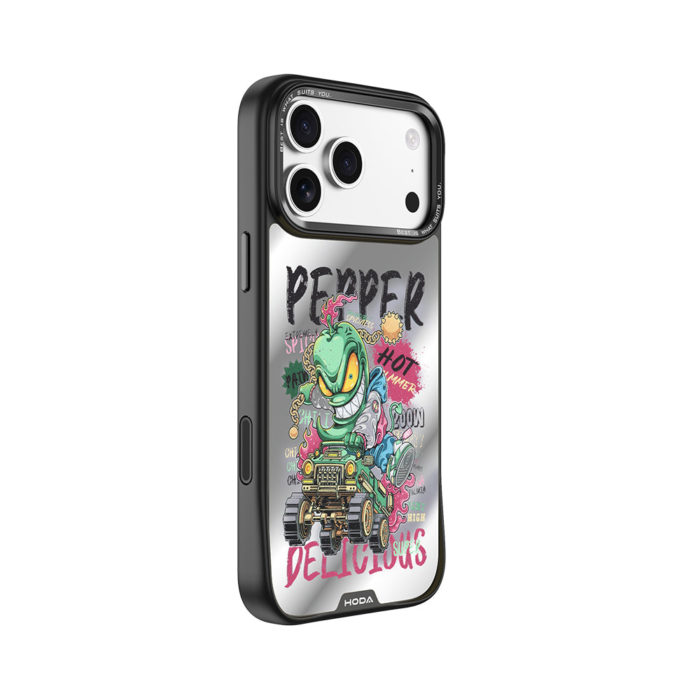 青椒 – 狂奔的包子 MagSafe 手機保護殼 iPhone 17 / Air / 16 / 15 系列|HODA®