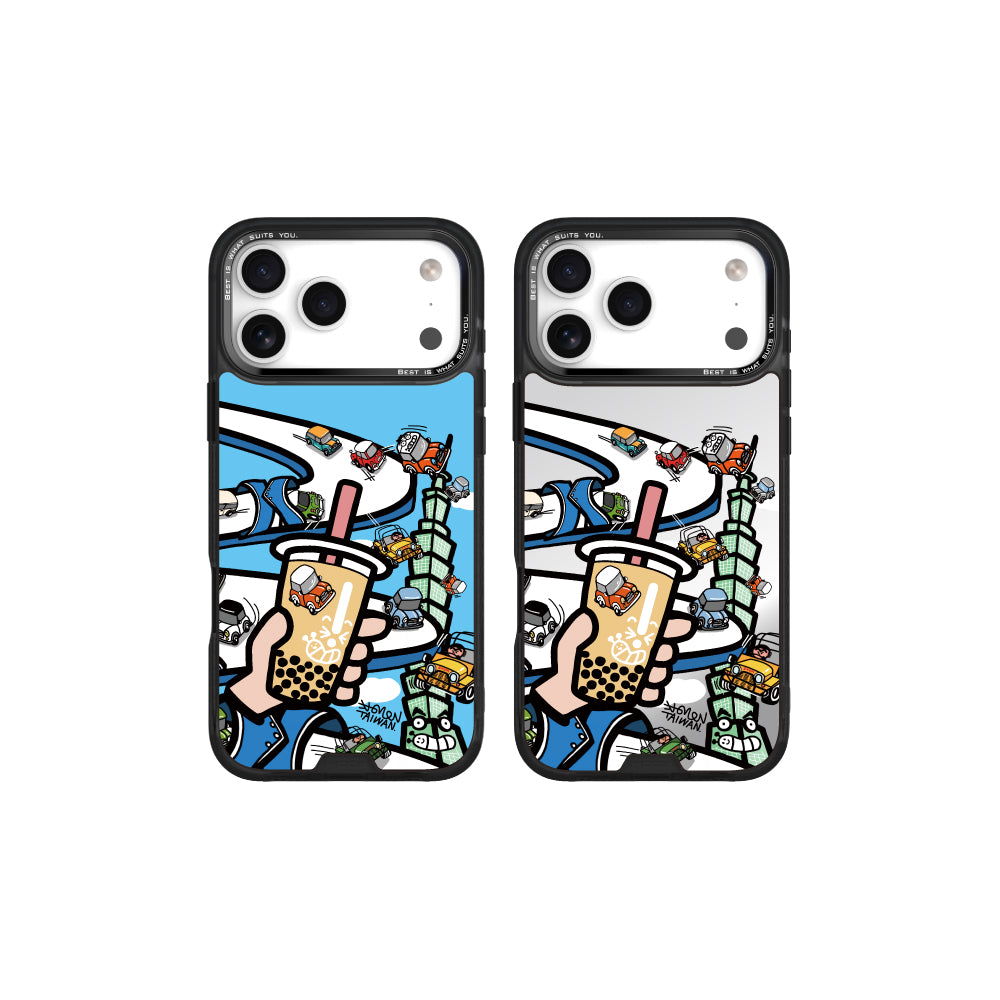 藍白拖賽道老咪大賽-米豆 iPhone 17 / Air / 16 / 15 系列 MagSafe 手機保護殼 | HODA®