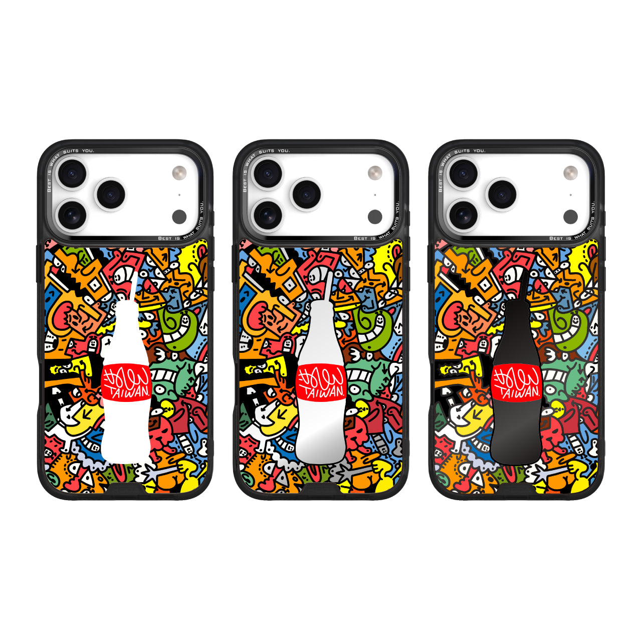 可樂繽紛派對-米豆 iPhone 17 / Air / 16 / 15 系列 MagSafe 手機保護殼 | HODA®