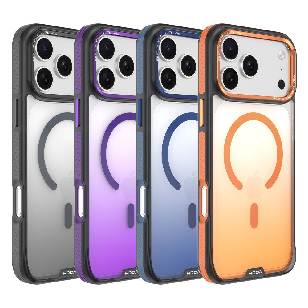 MagSafe 彩石軍規防摔保護殼 iPhone 18 / 17 Pro 系列 | HODA®