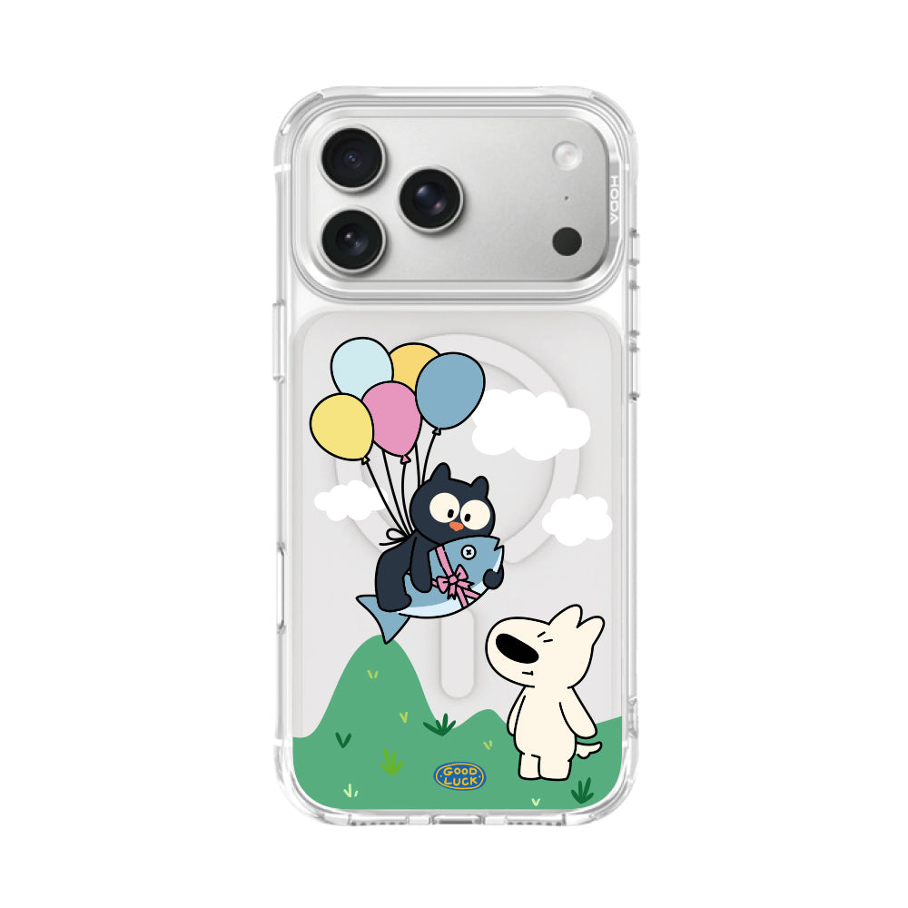 夢想起飛 – 阿耀與黑寶 MagSafe 晶石 Ultra 手機保護殼 iPhone 17 系列|HODA®