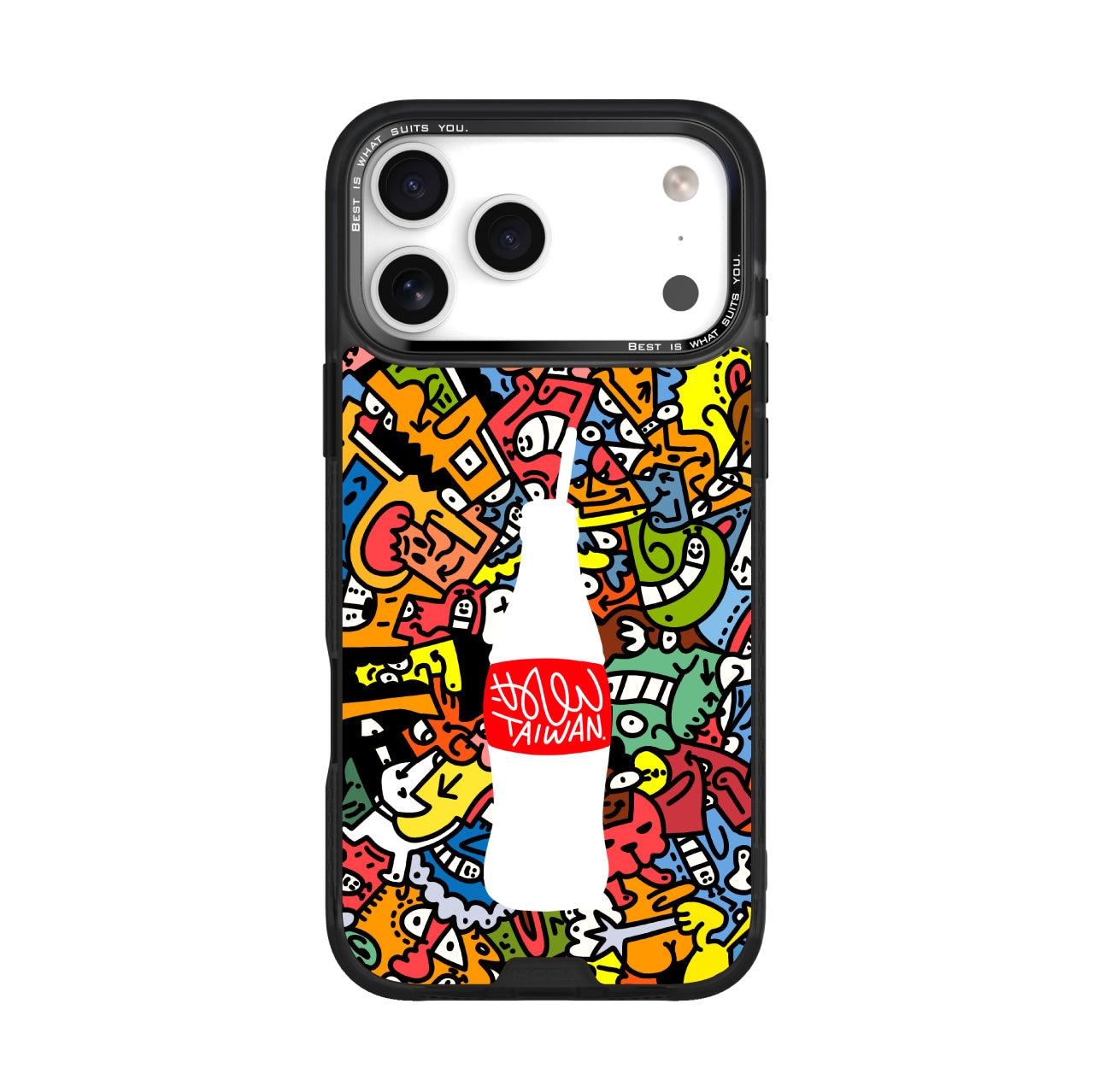 可樂繽紛派對-米豆 iPhone 17 / Air / 16 / 15 系列 MagSafe 手機保護殼 | HODA®