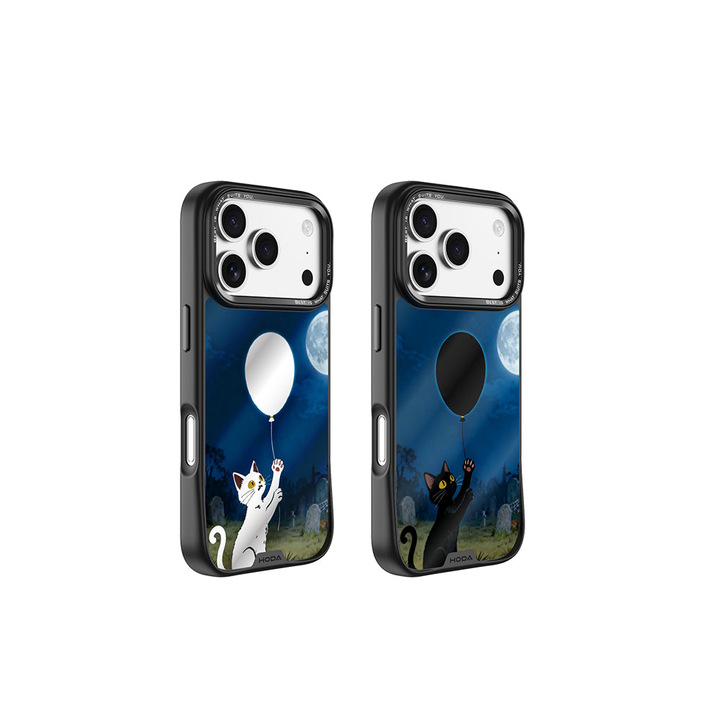 MagSafe 幻石 月夜氣球貓保護殼 iPhone 17 / Air / 16 系列 | HODA®