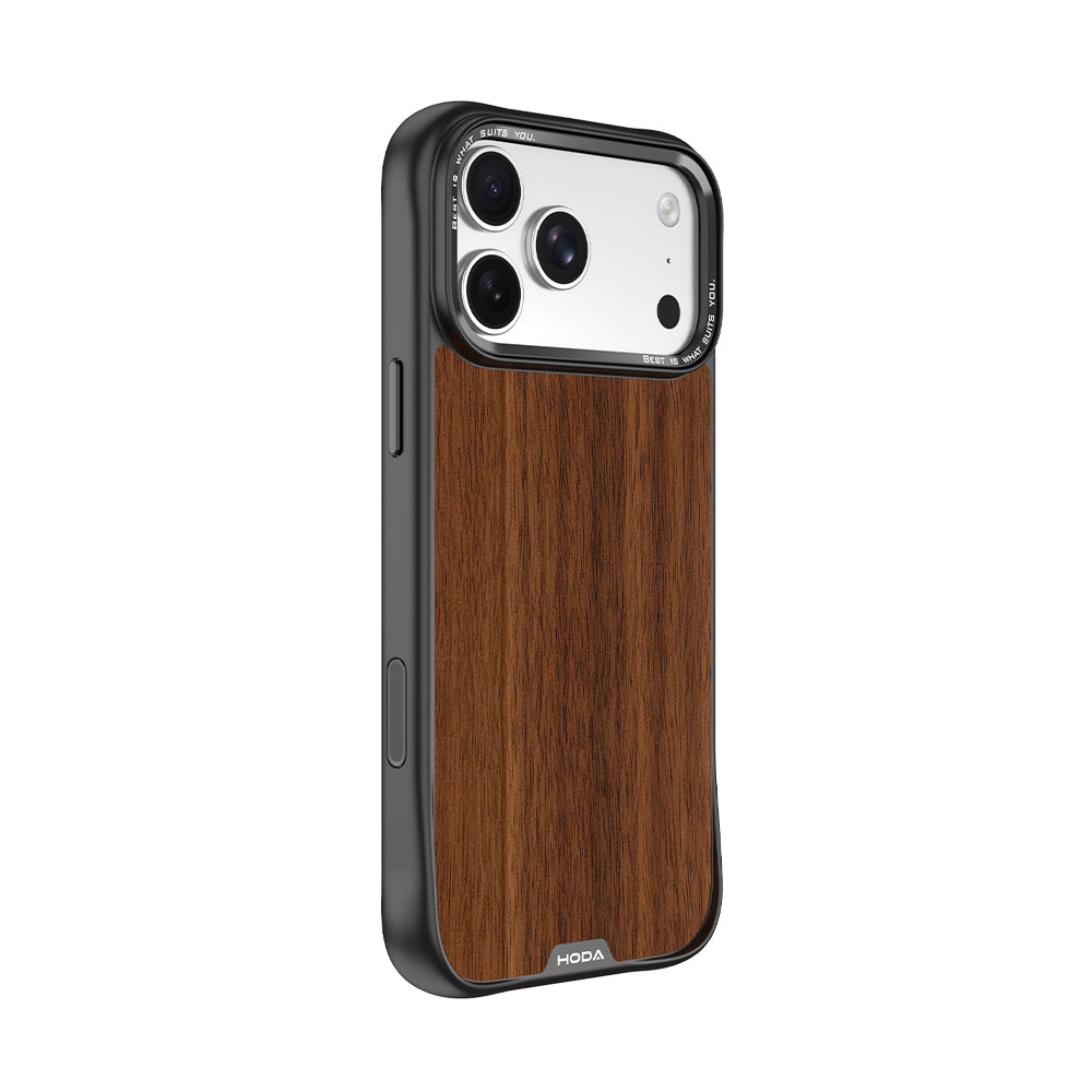 MagSafe 幻石核桃木保護殼 iPhone 18 / 17 / Air 系列 | HODA®