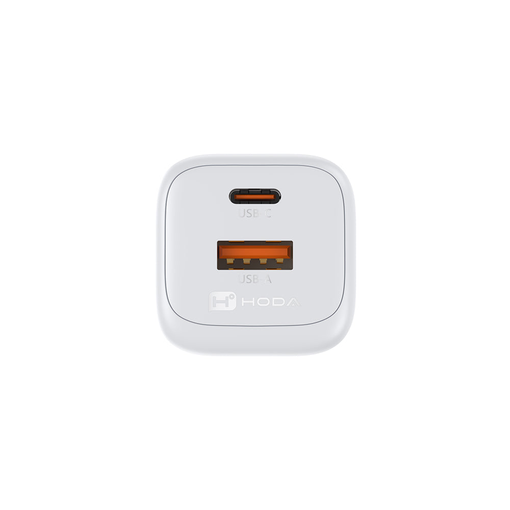 35W GaN氮化鎵智慧雙孔電源供應器 / 極速智能充電器 | HODA®