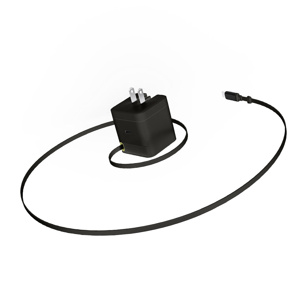 65W GaN氮化鎵自帶伸縮線電源供應器 / 極速智能充電器 | HODA®