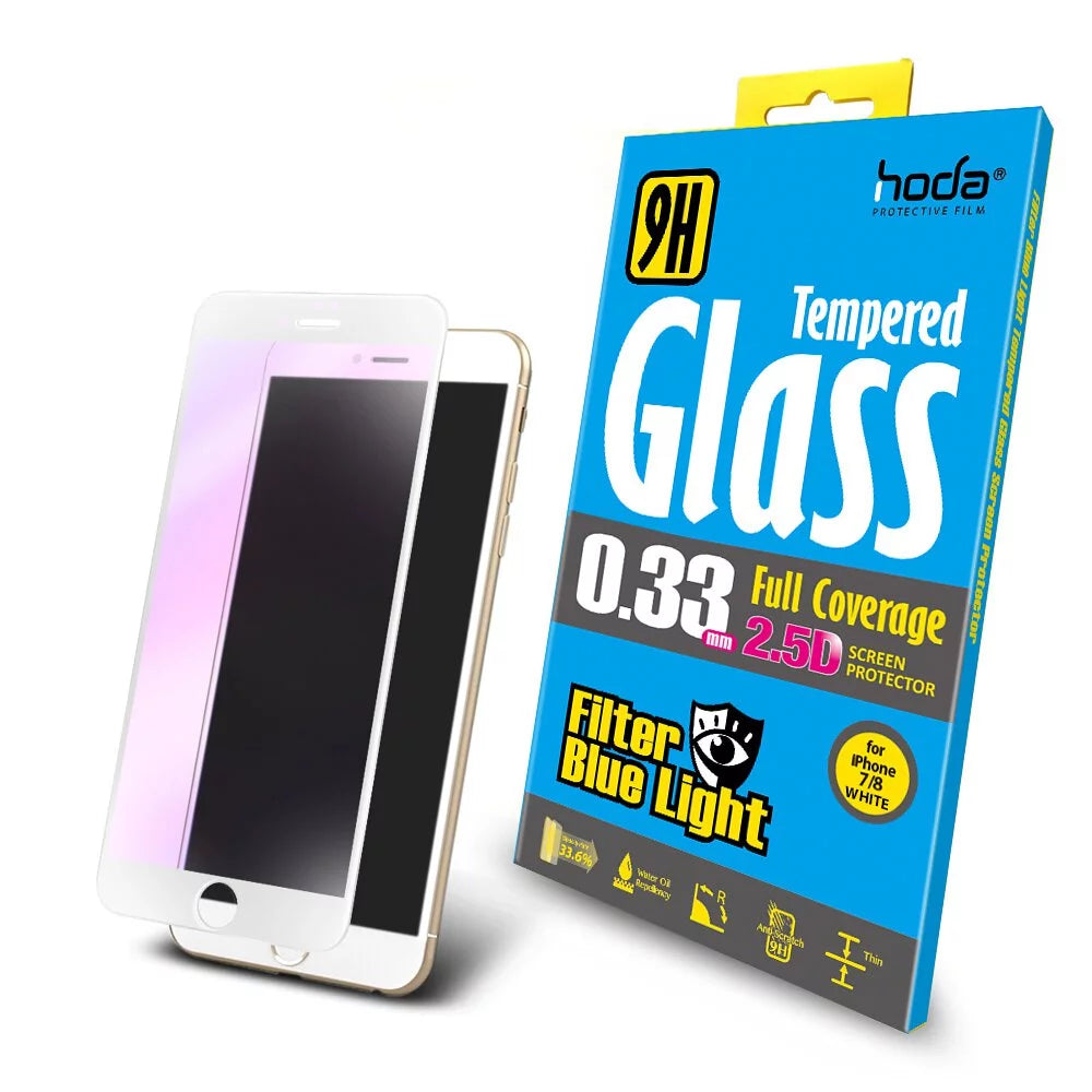 【買一送一】抗藍光玻璃保護貼 iPhone 7 / 8 | HODA®