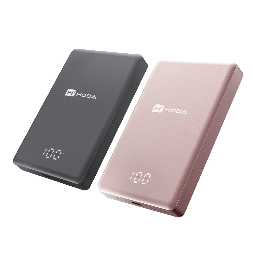 10000mAh 磁吸式鋁合金超薄行動電源 | HODA®