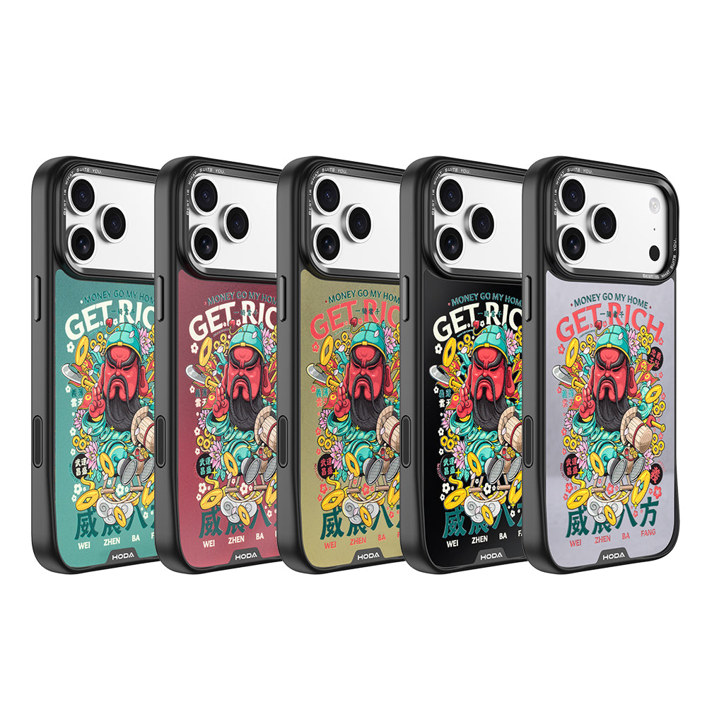 威震八方 – 狂奔的包子 MagSafe 手機保護殼 iPhone 17 / Air / 16 / 15 系列|HODA®