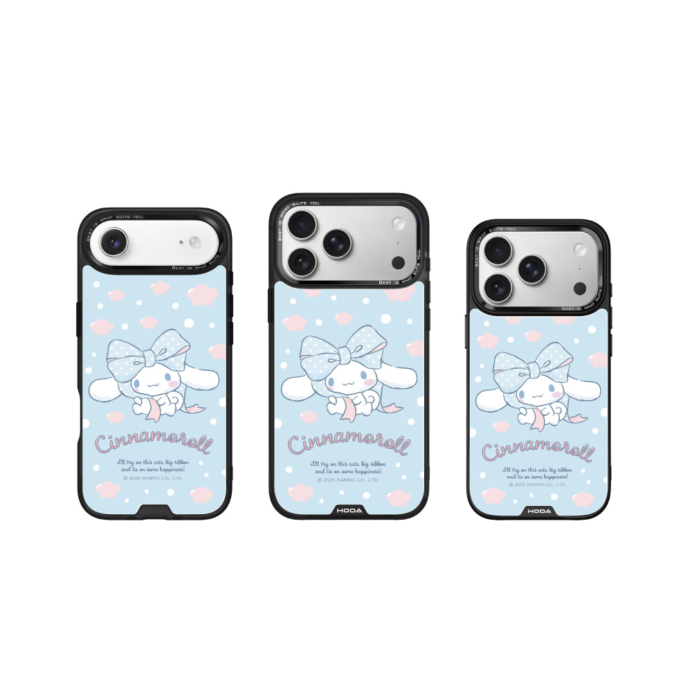 蝴蝶結大耳狗 - 三麗鷗 MagSafe 幻石手機保護殼 iPhone 17 / 16 / 15 系列 | HODA®