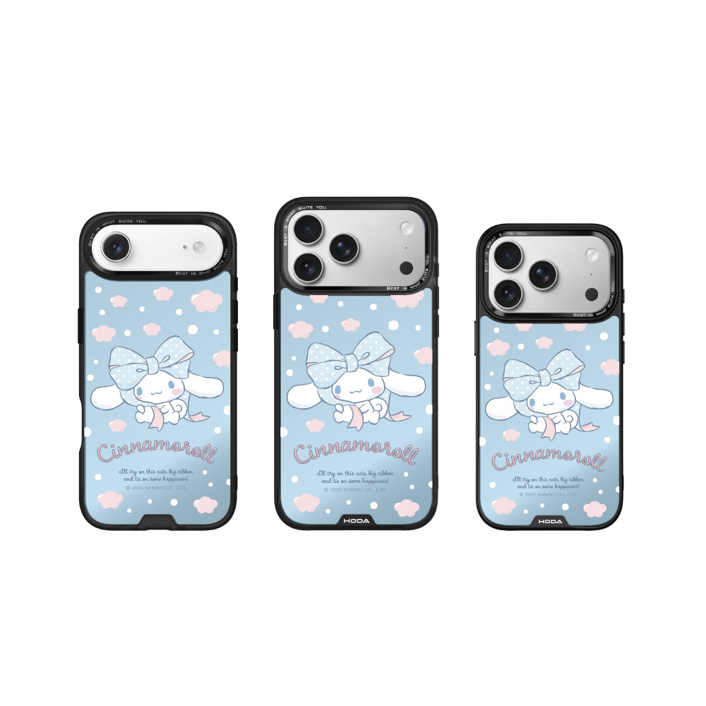 蝴蝶結大耳狗 - 三麗鷗 MagSafe 幻石手機保護殼 iPhone 17 / 16 / 15 系列 | HODA®
