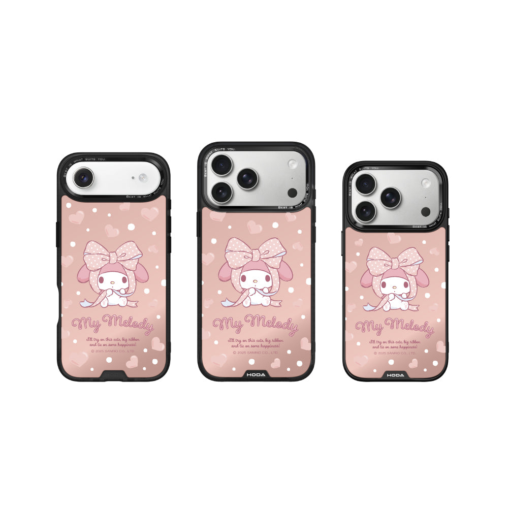 蝴蝶結美樂蒂 - 三麗鷗 MagSafe 手機保護殼 iPhone 17 / Air / 16 / 15 系列 | HODA®