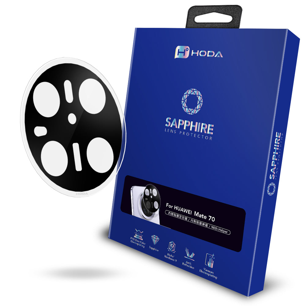 藍寶石鏡頭保護貼 華為 HUAWEI Mate 70 系列 | HODA®