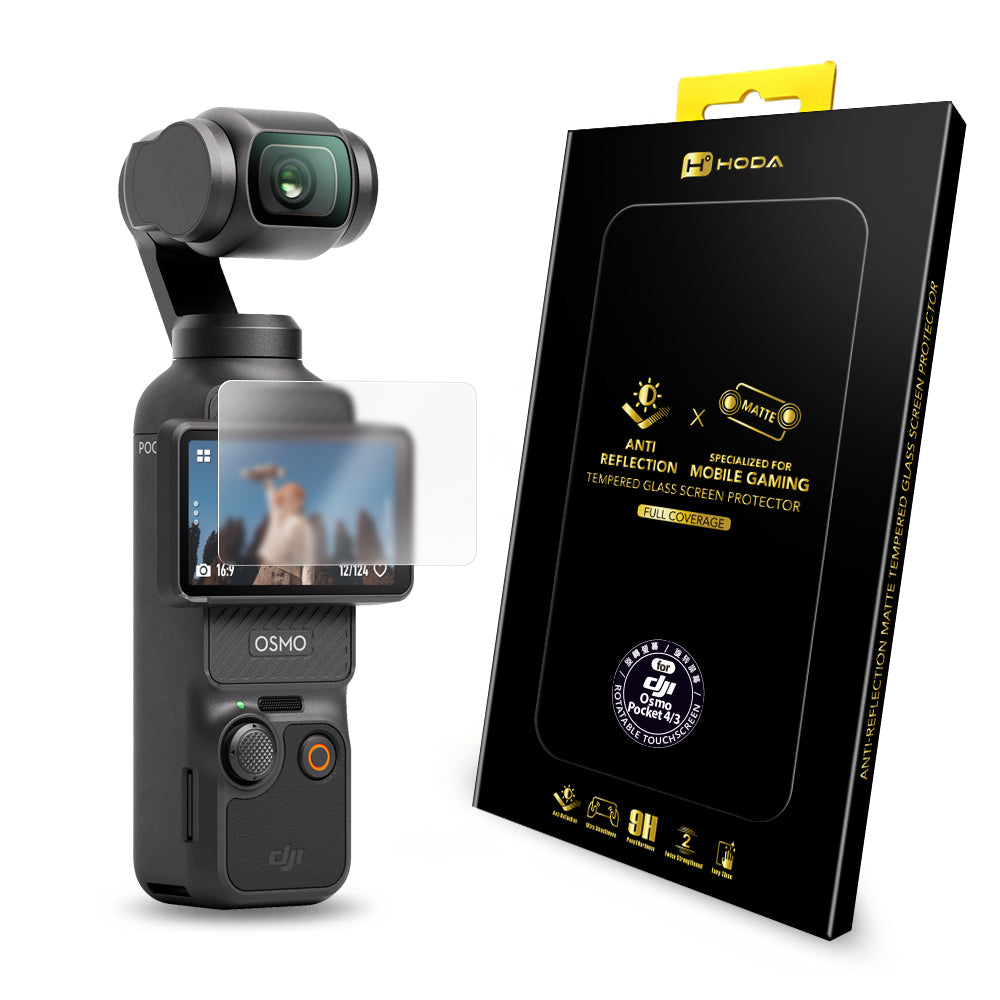 AR抗反射霧面玻璃保護貼 DJI Pocket 4 / 3 | HODA®
