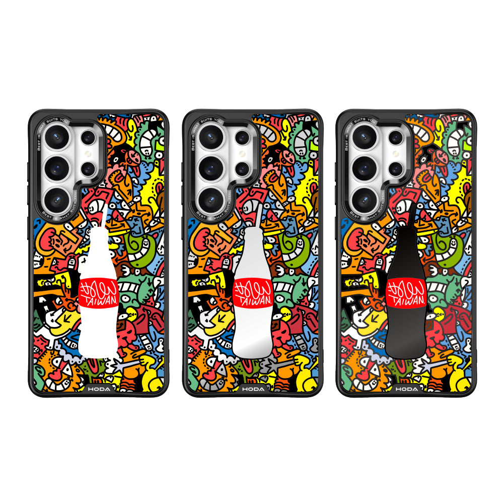 可樂繽紛派對 - 米豆 MagSafe 手機保護殼 Samsung S26 Ultra / S25 Ultra / S24 Ultra | HODA®