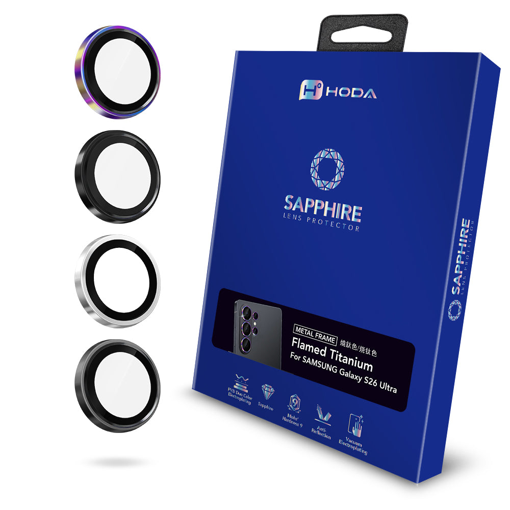 藍寶石鏡頭保護貼 Samsung S26 Ultra (5顆/組) | HODA®