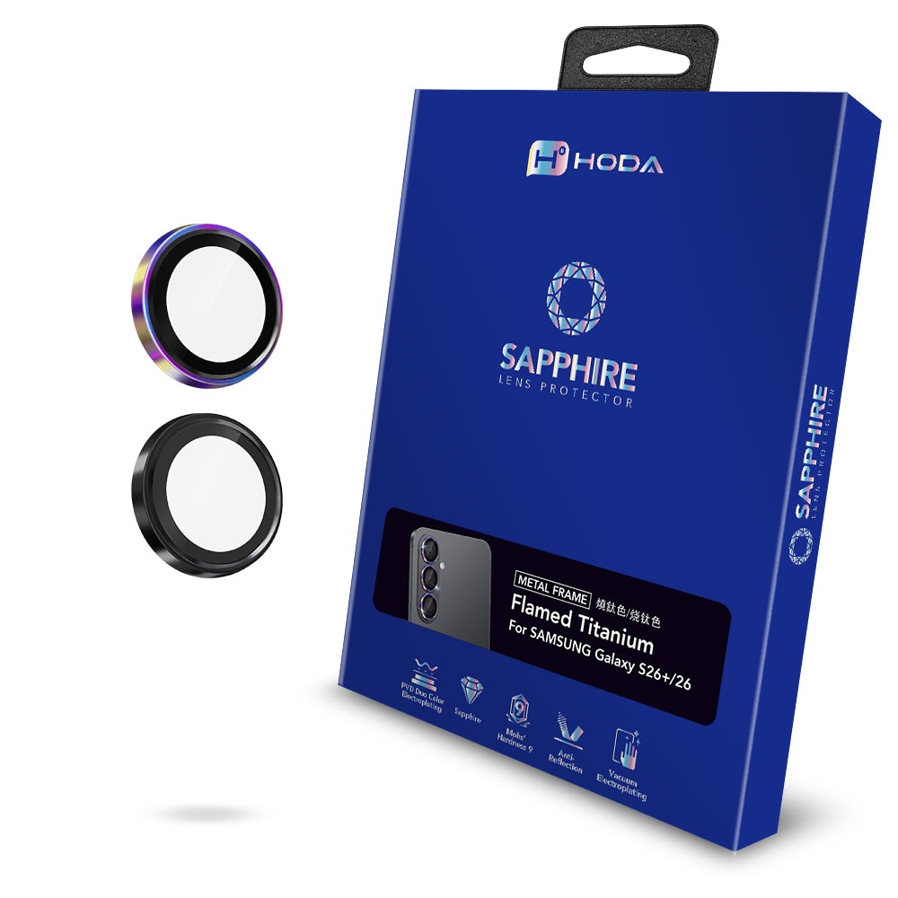 藍寶石鏡頭保護貼 Samsung S26+ / S26 (3顆/組) | HODA®