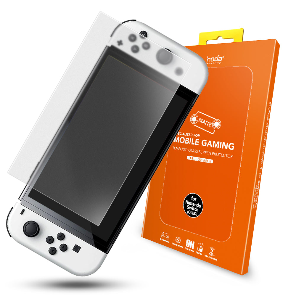 霧面玻璃保護貼 Nintendo Switch OLED 任天堂 | HODA®
