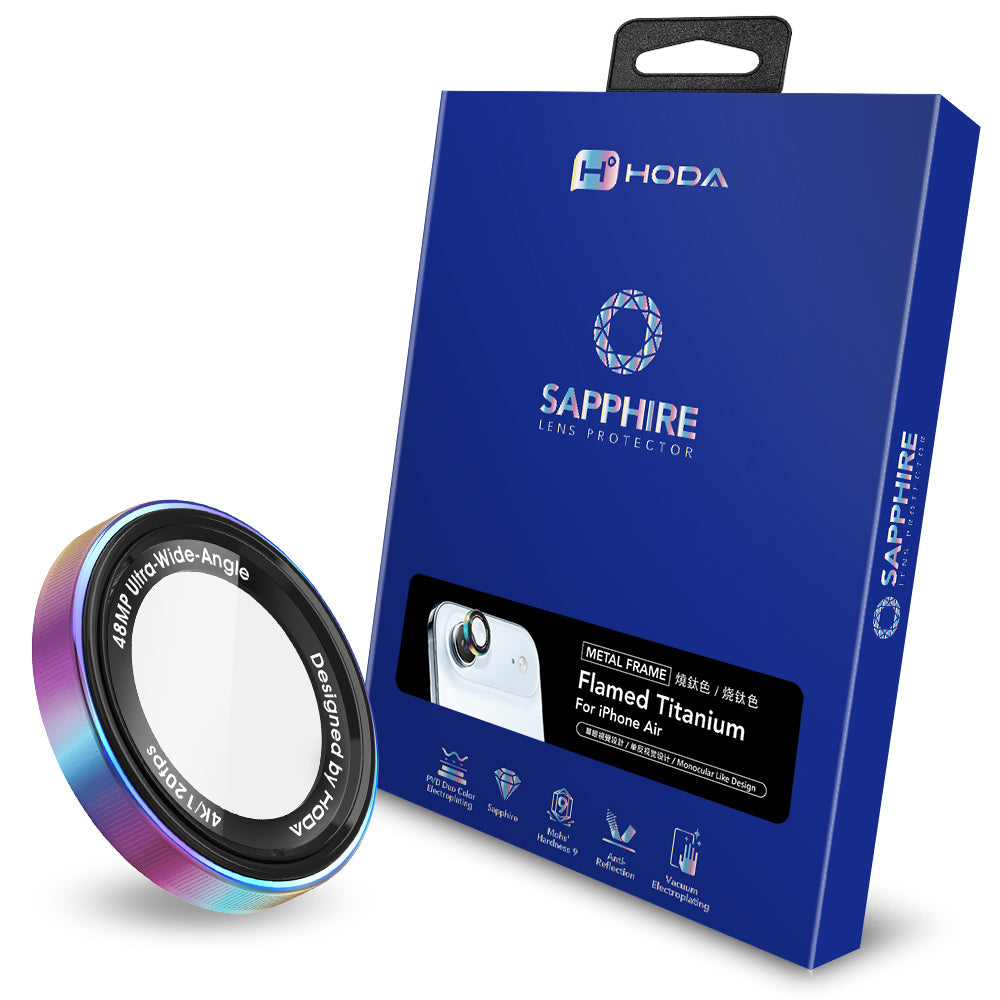 藍寶石單眼視覺設計鏡頭保護貼 iPhone Air | HODA®