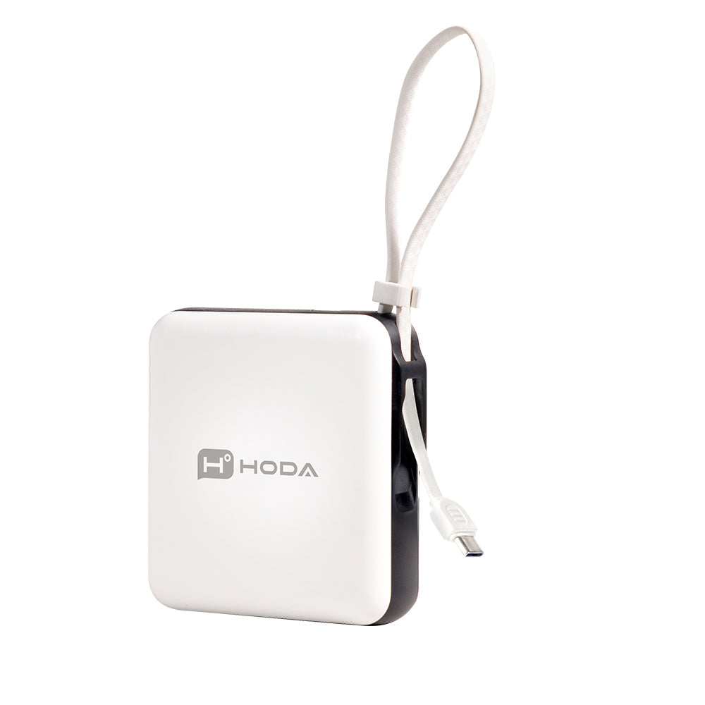 10000mAh 自帶USB-C線掛繩式行動電源 | HODA®
