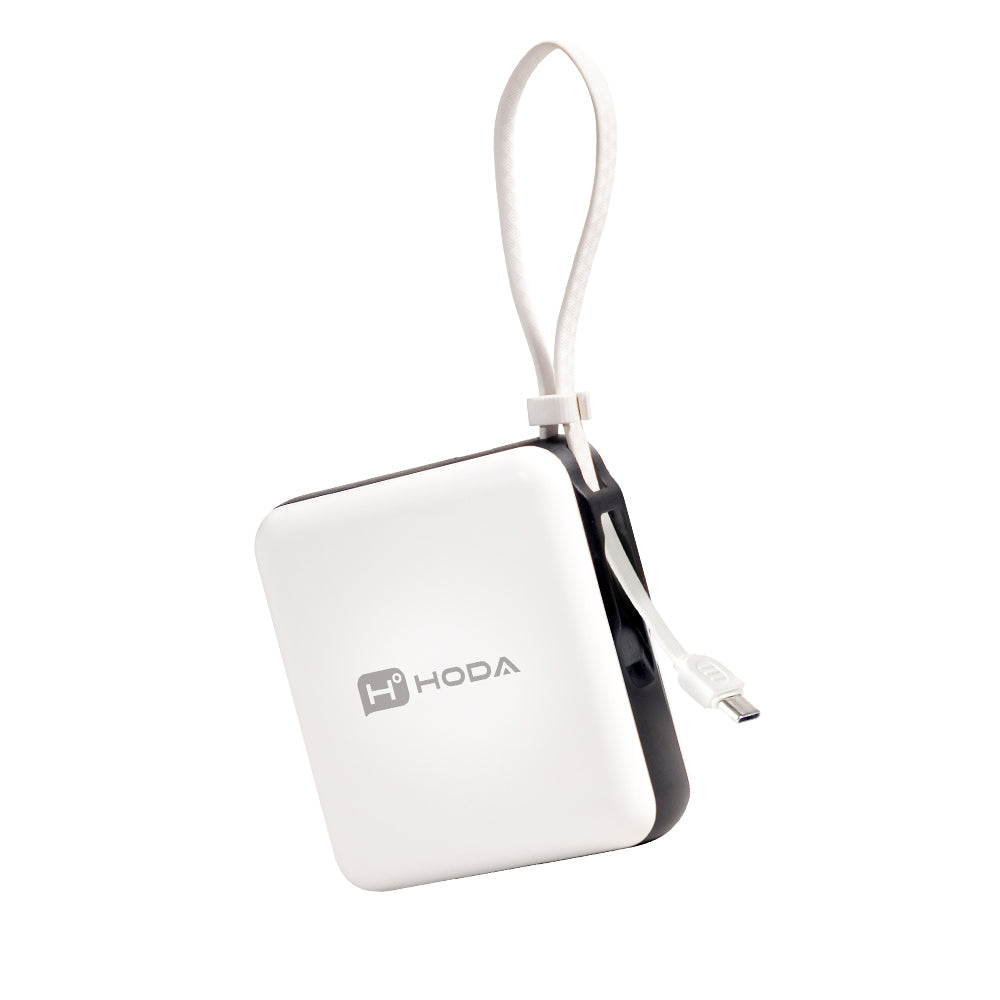 10000mAh 自帶USB-C線掛繩式行動電源 | HODA®