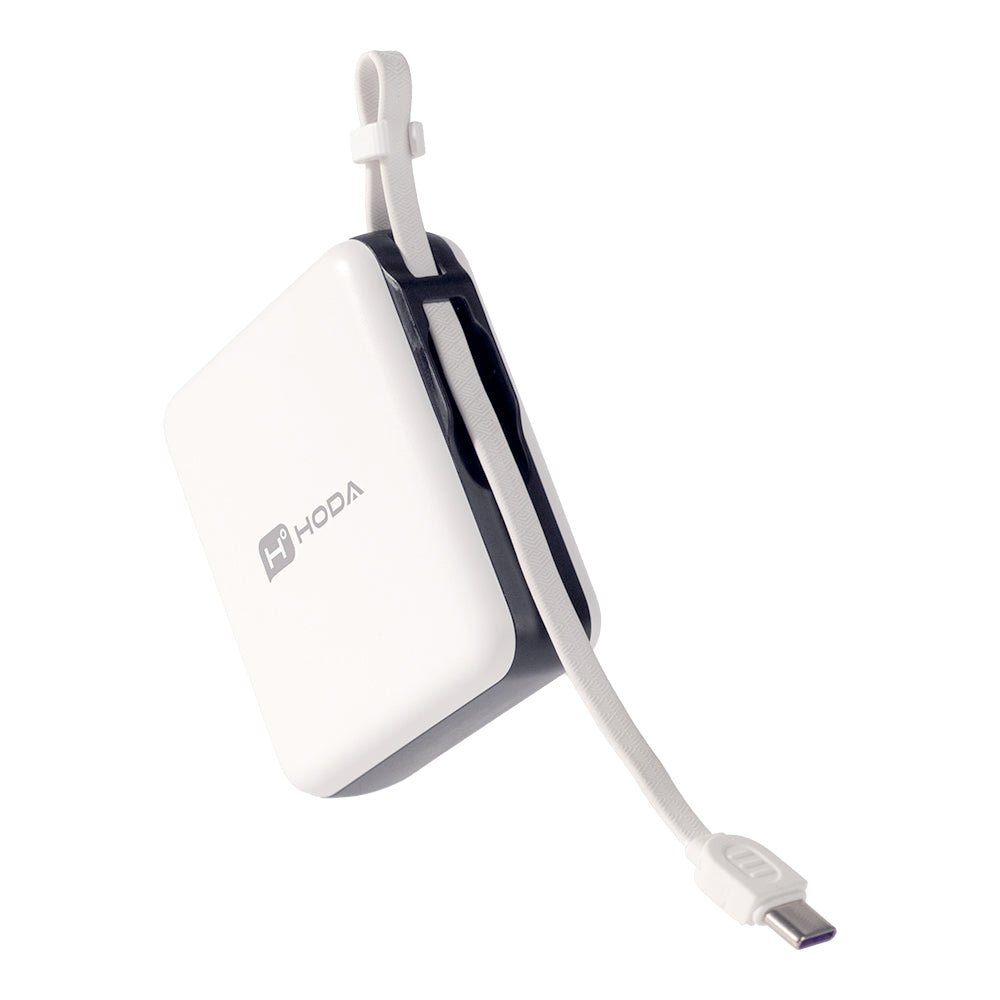 10000mAh 自帶USB-C線掛繩式行動電源 | HODA®