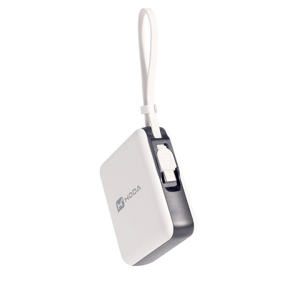 10000mAh 自帶USB-C線掛繩式行動電源 | HODA®