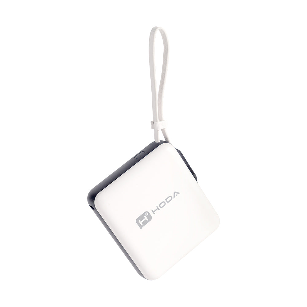 10000mAh 自帶USB-C線掛繩式行動電源 | HODA®