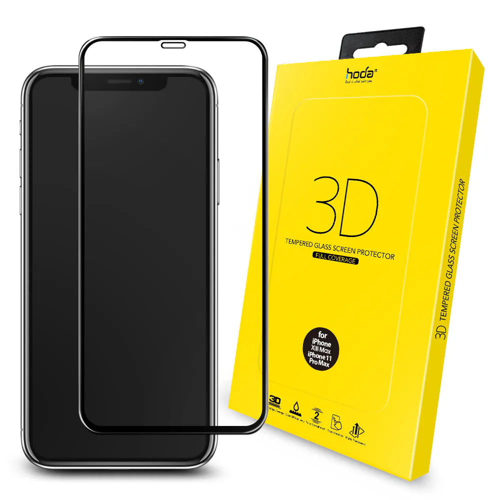 3D曲面玻璃保護貼 iPhone 11 Pro Max / Xs Max | HODA®