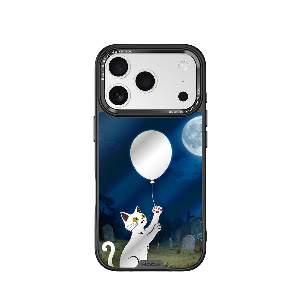 MagSafe 幻石 月夜氣球貓保護殼 iPhone 17 / Air / 16 系列 | HODA®