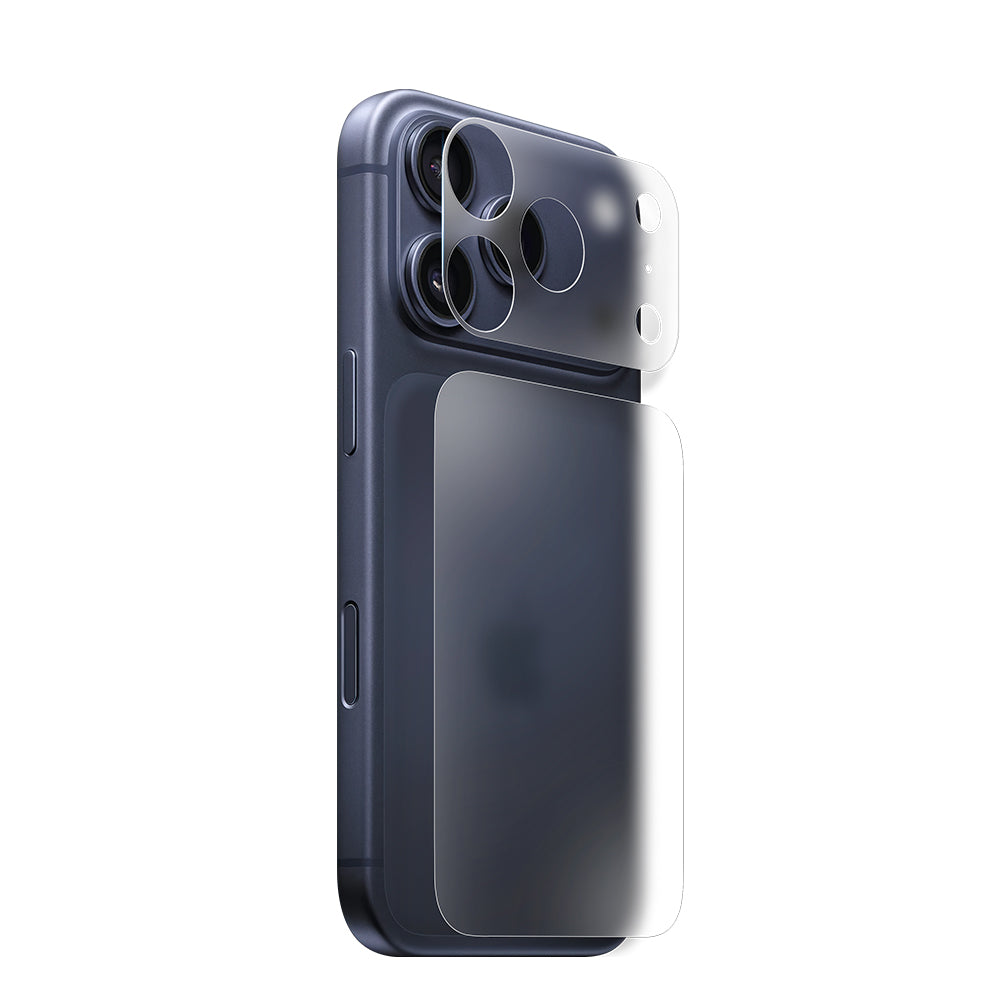 滿版鏡頭底座貼 + 霧面背貼 iPhone 17 Pro / Pro Max | HODA®