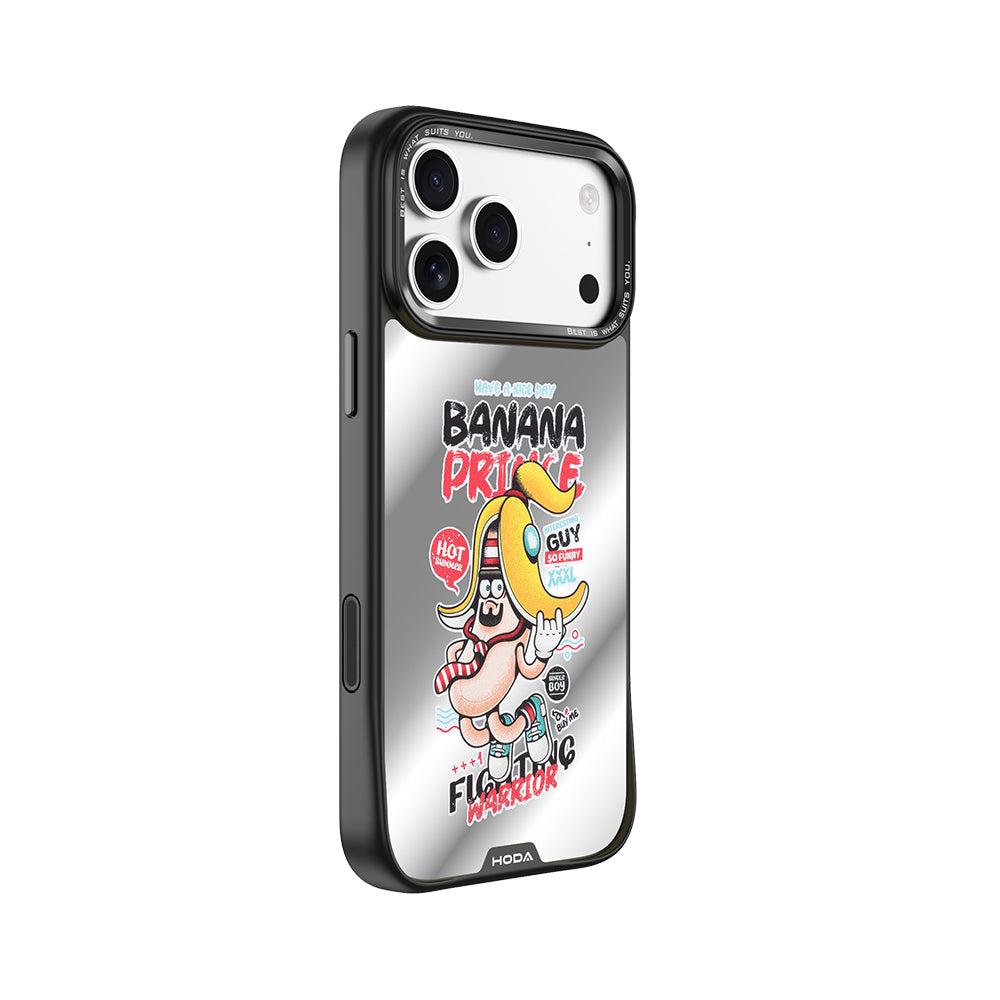 蕉頭爛兒 – 狂奔的包子 MagSafe 手機保護殼 iPhone 17 / Air / 16 / 15 系列｜HODA®