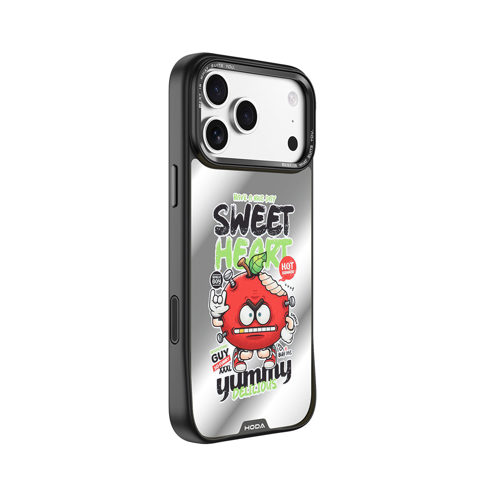 搖滾紅蘋 – 狂奔的包子 MagSafe 手機保護殼 iPhone 17 / Air / 16 / 15 系列｜HODA®