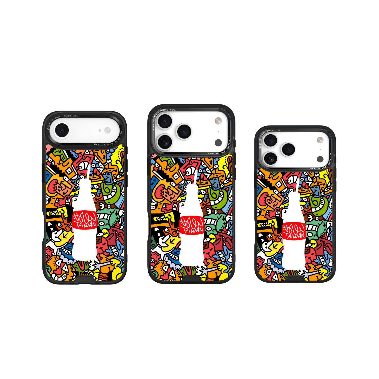 可樂繽紛派對-米豆 iPhone 17 / Air / 16 / 15 系列 MagSafe 手機保護殼 | HODA®