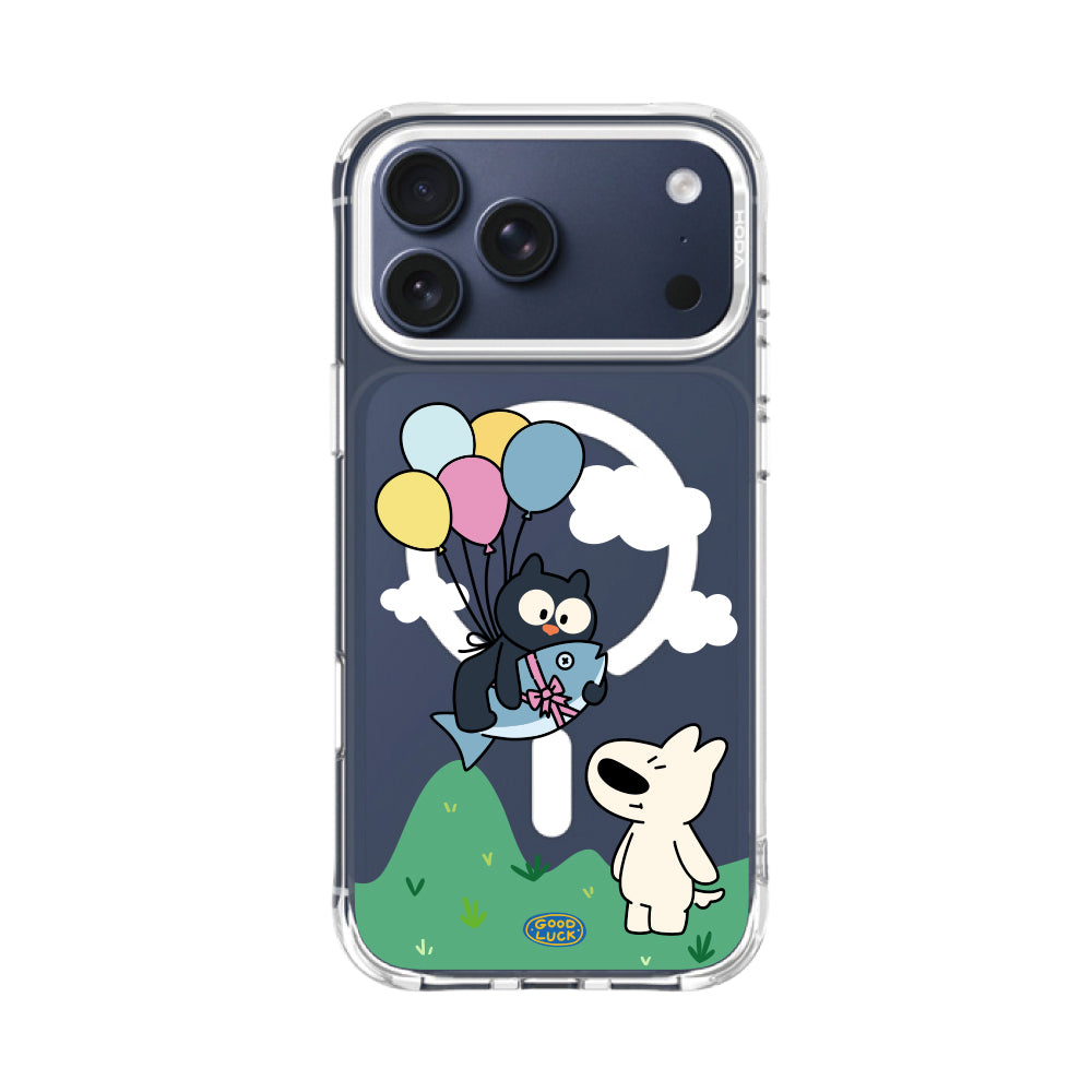 夢想起飛 – 阿耀與黑寶 MagSafe 晶石 Ultra 手機保護殼 iPhone 17 系列｜HODA®