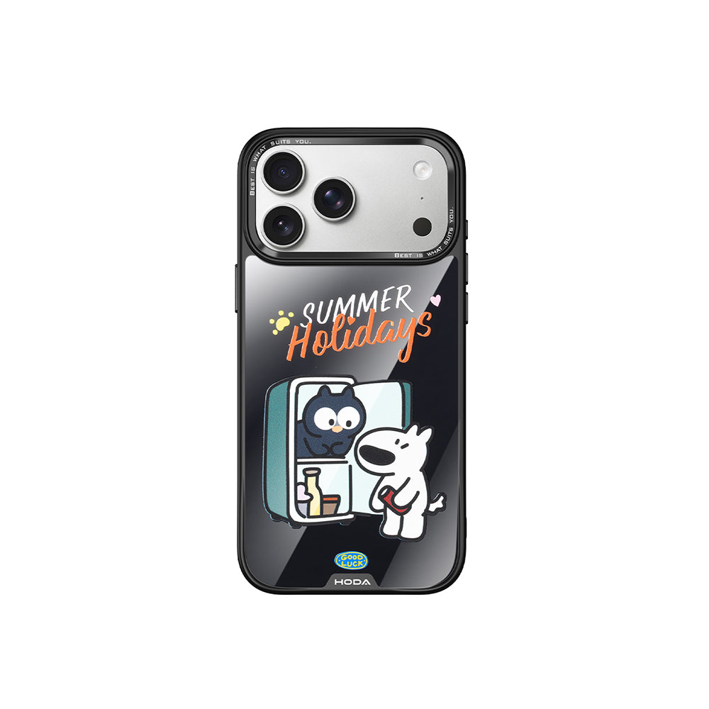 霸佔冰箱 – 阿耀與黑寶 MagSafe 手機保護殼 iPhone 17 / Air / 16 / 15 系列｜HODA®