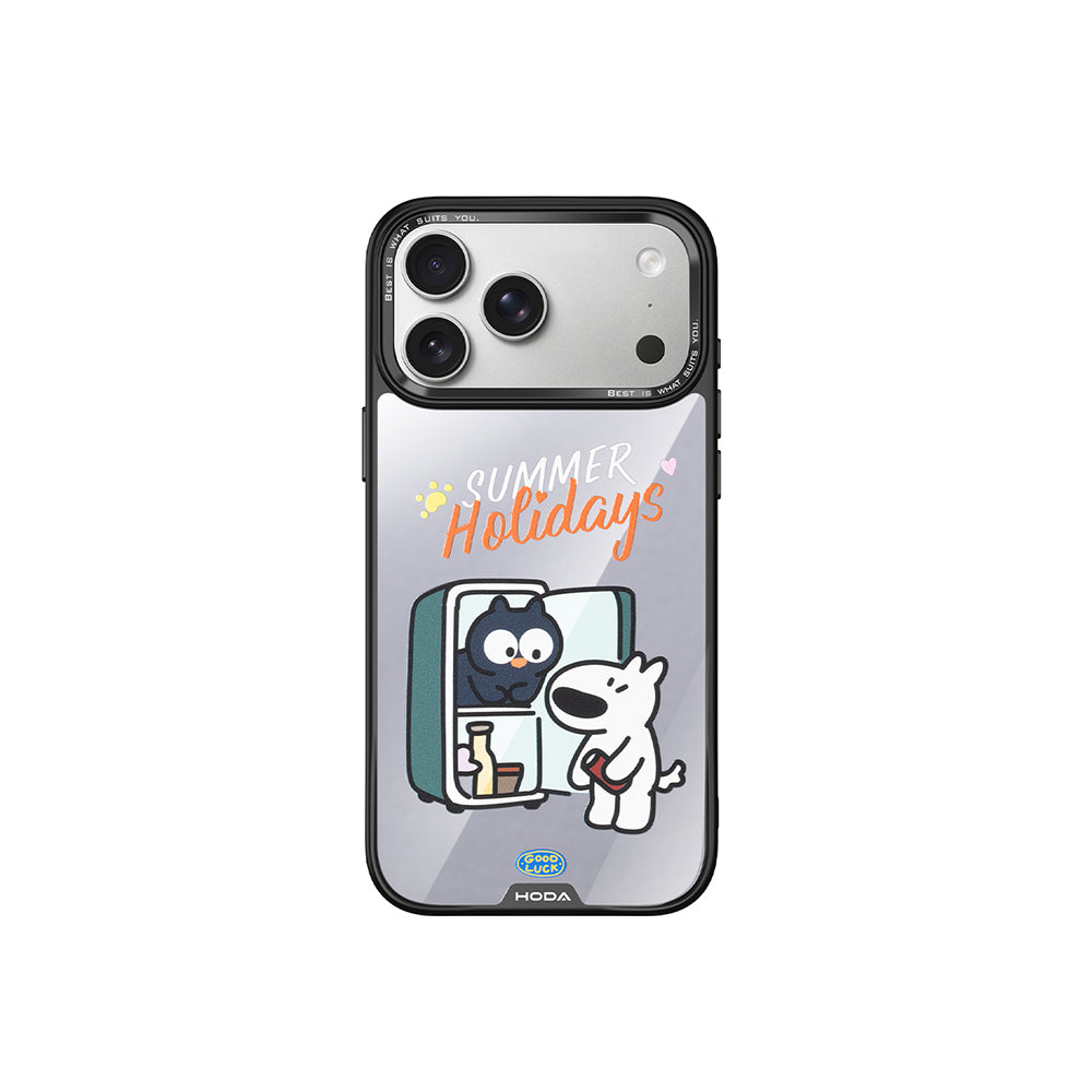 霸佔冰箱 – 阿耀與黑寶 MagSafe 手機保護殼 iPhone 17 / Air / 16 / 15 系列｜HODA®