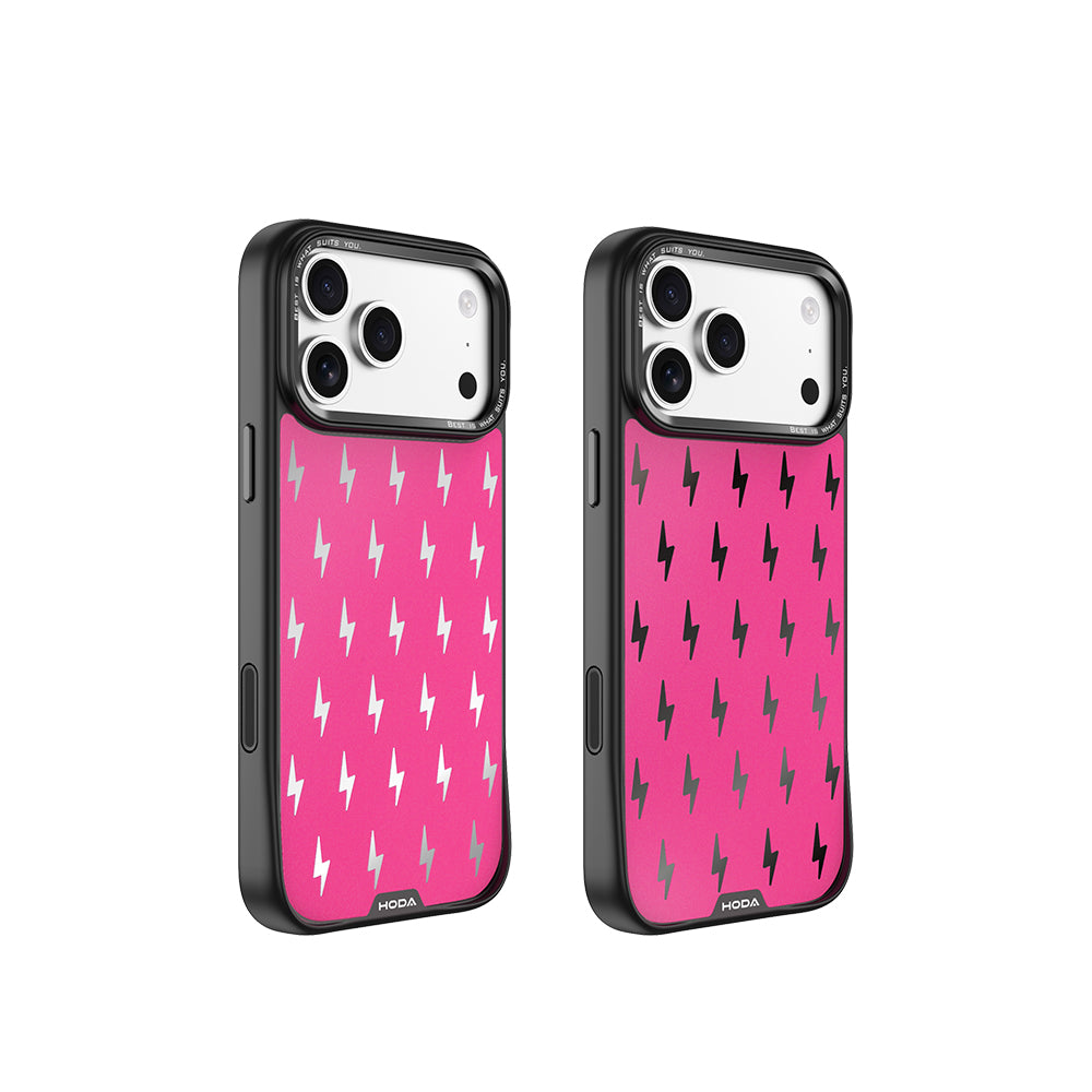 MagSafe 幻石 閃電 粉底鏡面系列 保護殼 iPhone 17 / Air / 16 系列 | HODA®