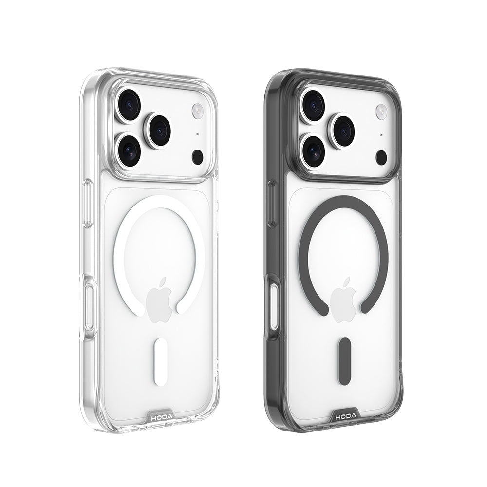 【預購】MagSafe 晶石玻璃軍規防摔保護殼 iPhone 17 系列 | HODA®