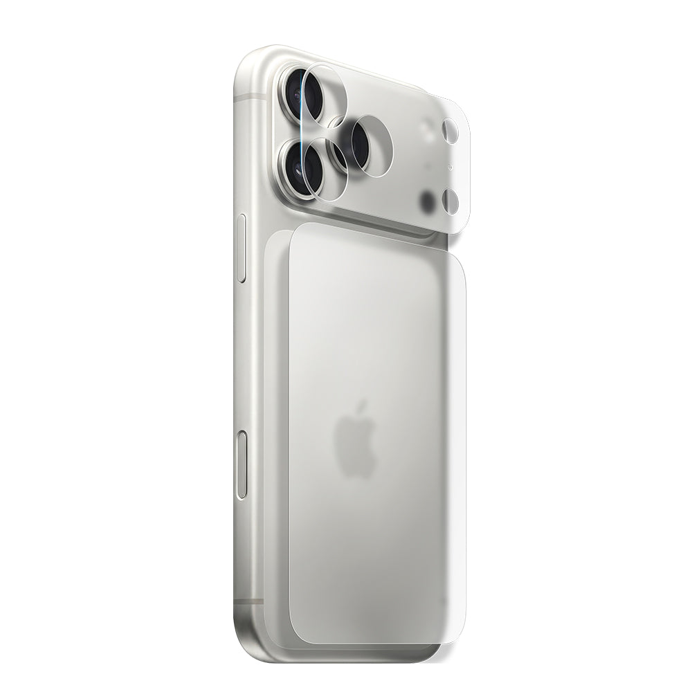 滿版鏡頭底座貼 + 霧面背貼 iPhone 18 Pro / Pro Max | HODA®