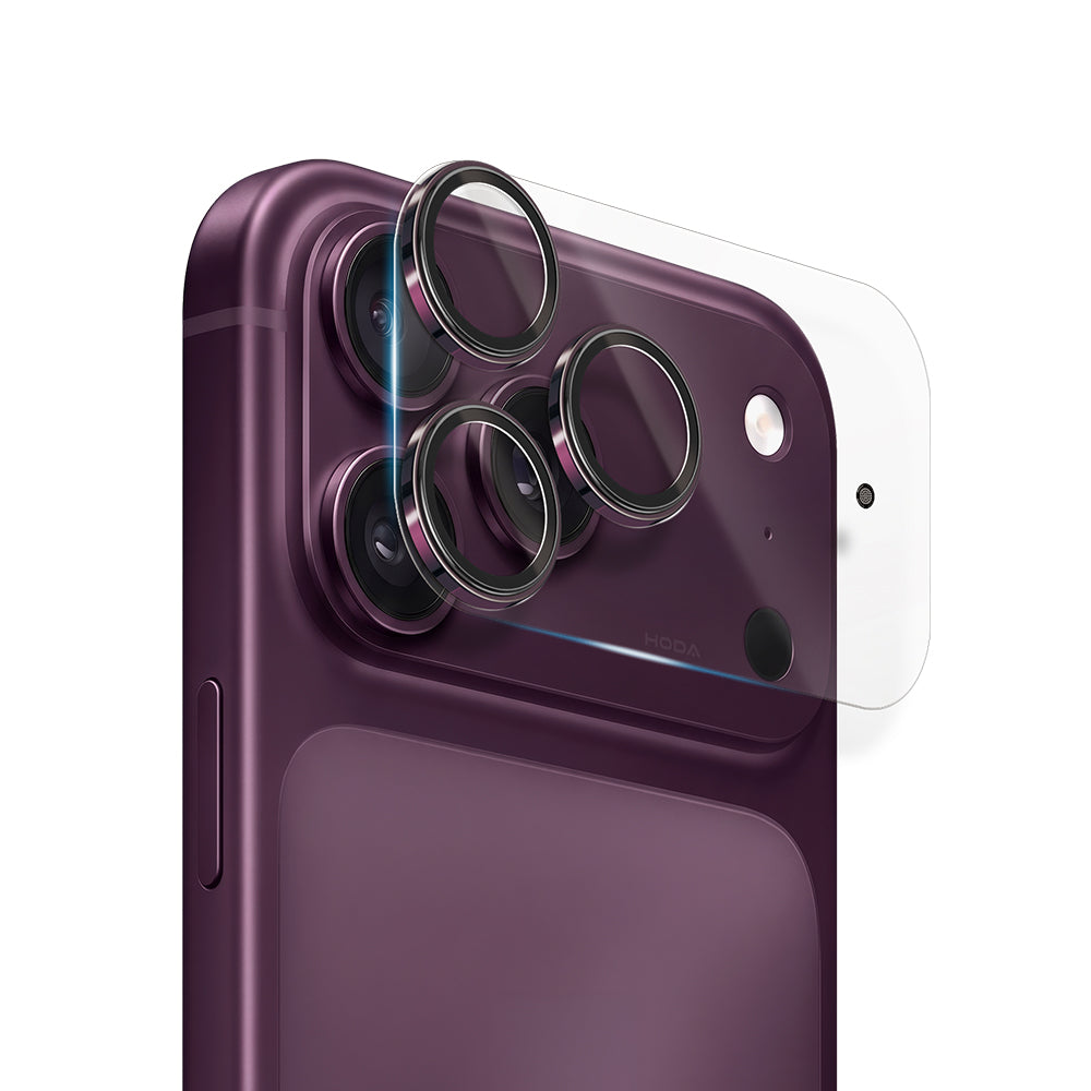 藍寶石鏡頭貼+玻璃底座貼 iPhone 18 Pro / 18 Pro Max | HODA®