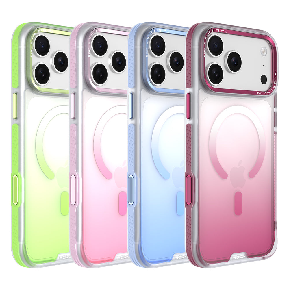 MagSafe 彩石軍規防摔保護殼 iPhone 18 / 17 Pro 系列 | HODA®