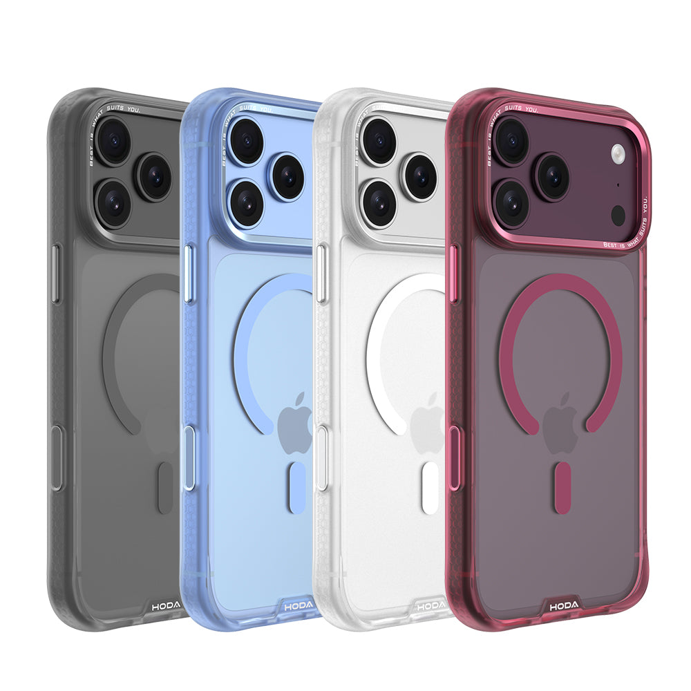 MagSafe 柔石軍規防摔保護殼 iPhone 18 / 17 / Air 系列 | HODA®