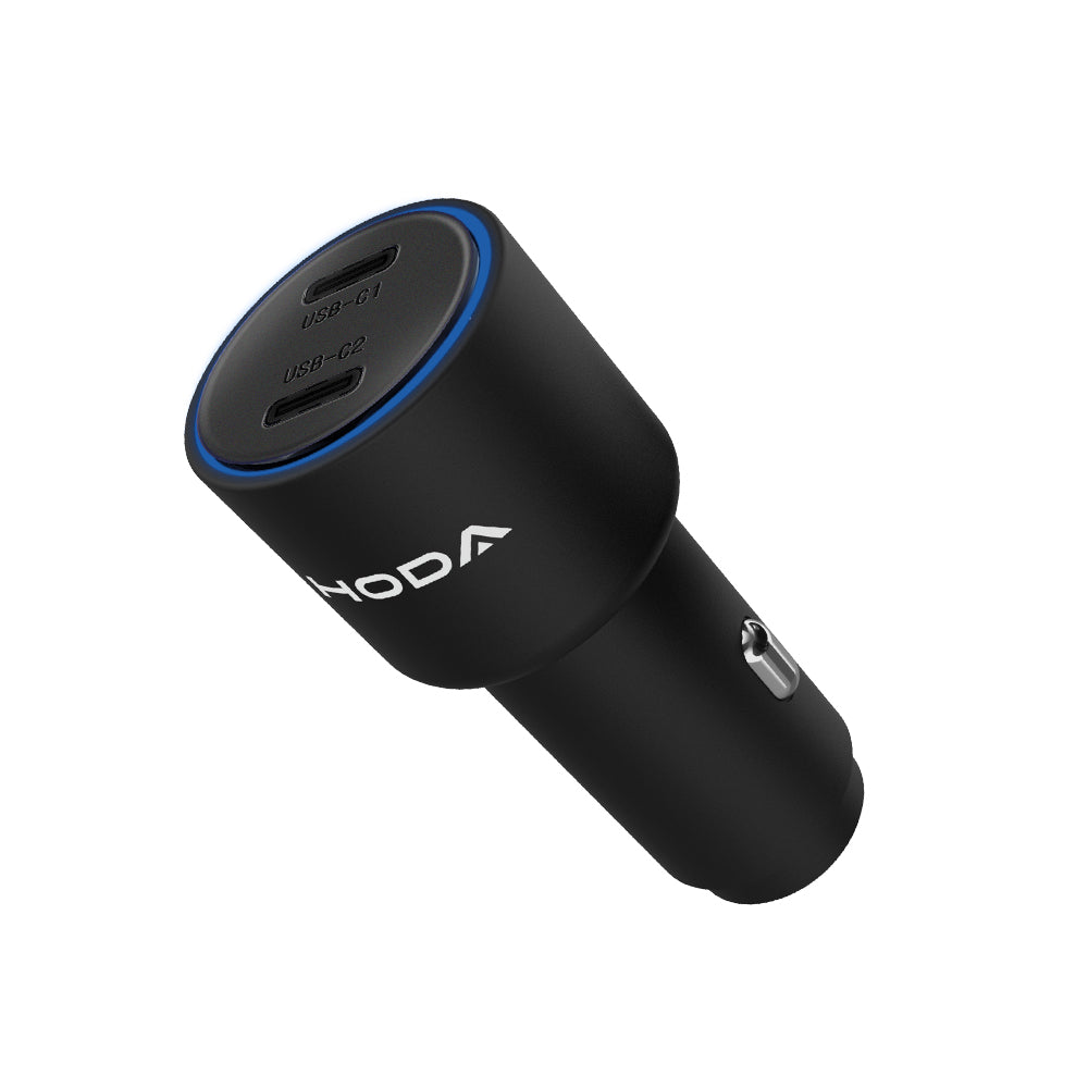 72W 雙孔 USB-C 車載PD快速充電器 | HODA®