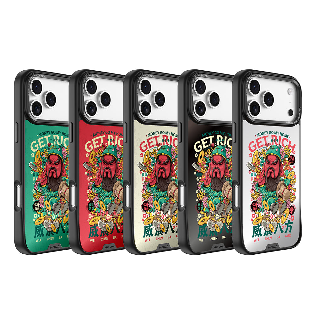 一騎當千 – 狂奔的包子｜iPhone 17 / Air / 16 系列 MagSafe 幻石手機保護殼｜HODA®